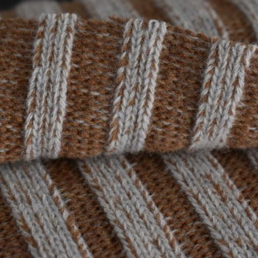 Merino-Strick breite Rippe – Bild 2