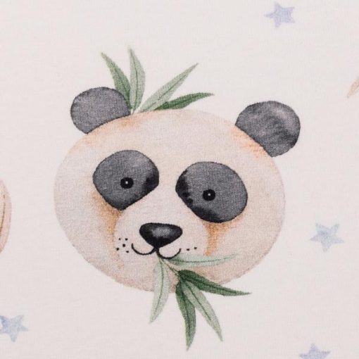 Panda Baumwolljersey – Bild 2