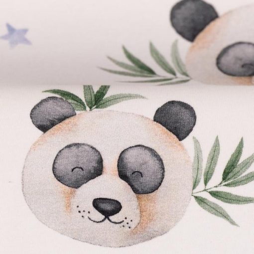 Panda Baumwolljersey – Bild 3